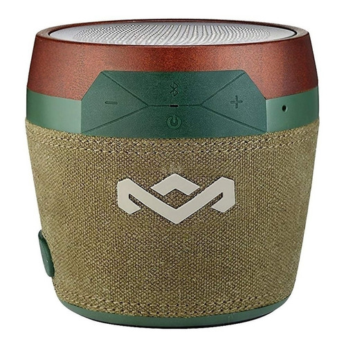 Parlante House of Marley Chant Mini BT EM-JA007 portátil con bluetooth waterproof  green