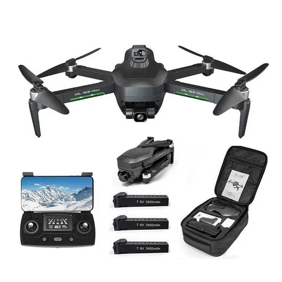 Drone Toysky Xil 193max Fpv 4k Gps Wifi 5g Sensor 3 Baterias