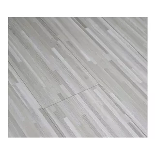 Piso Vinilico Autoadhesivo Listón Madera Gris Claro Caja 5m2