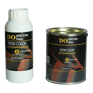 Pintura Epoxi Color Autoimprimante 1.5 Lts (a+b) Rinde 8 M² 