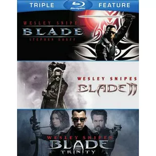 Blade Trilogia Trinity Wesley Snipes Peliculas Blu-ray 