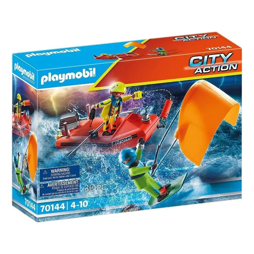 Playmobil Rescate Marítimo City Action 70144 Cantidad De Piezas 30
