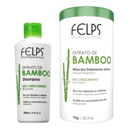 Felps Kit Bamboo Shampoo 250ml E Máscara De Tratamento 1kg