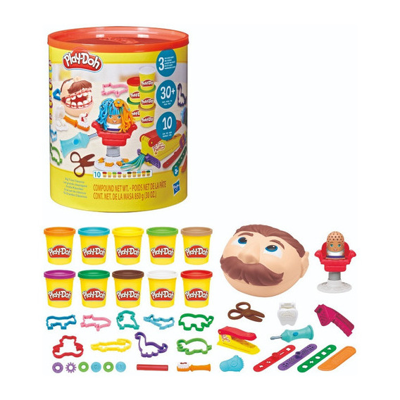 Play-Doh F1534 set de 3 miniversiones de lásicos multicolor