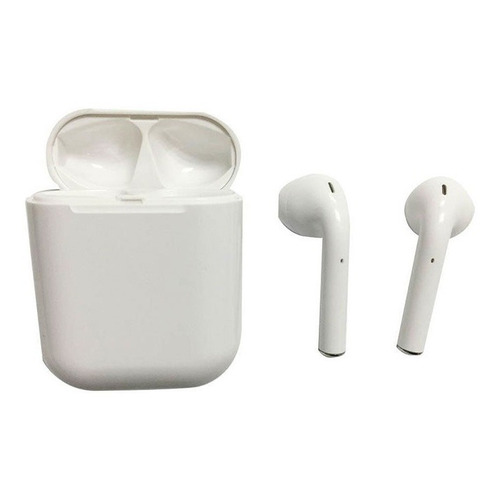 Auricular Bluetooth Tws Roca I12s Blanco Tipo Air Pod Nnet