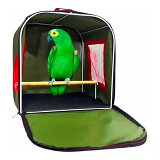 Bolsa Gaiola De Transporte Aves Papagaios Pássaros Maritacas