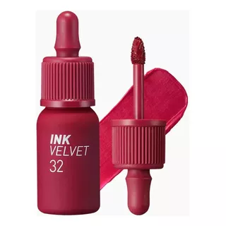 Peripera Ink Velvet Tint Color 32 Fuchsia Red