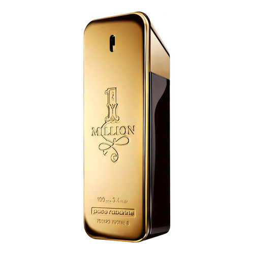 Perfume para hombre 1 Million Eau de Toilette Paco Rabanne Million, 100 ml