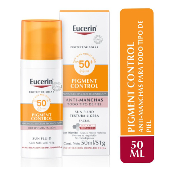 Protector Solar Facial Eucerin Pigment Control 50ml