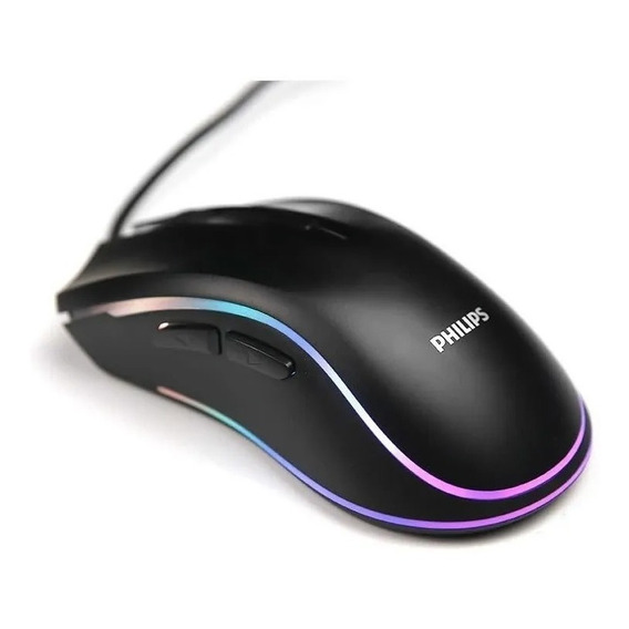 Mouse Gamer Philips G403 - Luces Rgb - 7 botones