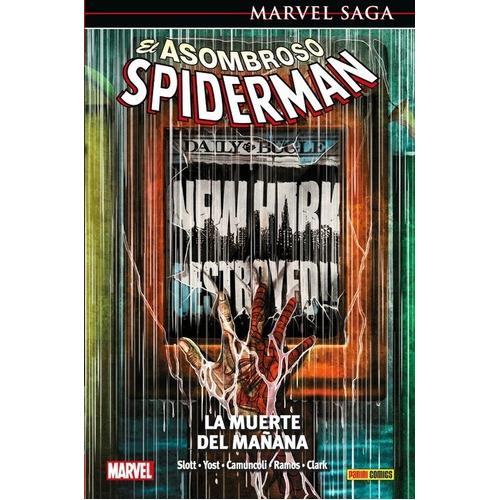 Marvel Saga. El Asombroso Spiderman 35, De Humberto Ramos, Dan Slott, Giuseppe Camuncoli, Emma Ríos. Editorial Panini En Español