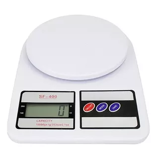 Báscula De Cocina Digital B-max Sf400 Pesa Hasta 10kg Blanca