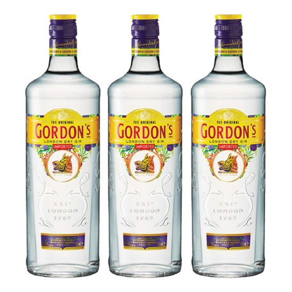 Gin Gordons X 3 Botellas!!! 