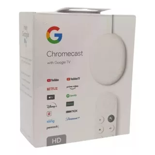 Google Chromecast 4 Con Google Tv Cuarta Generación Hd Hdr