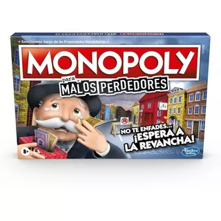 Juego De Mesa Monopoly Para Malos Perdedores Hasbro E9972