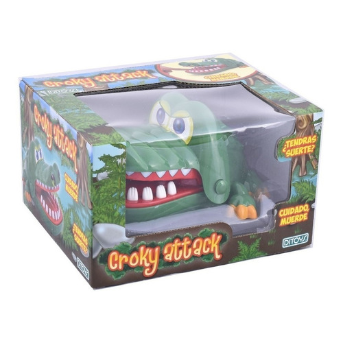 Crocky Attack Juego Cuidado Cocodrilo Muerde Tv Orig. Ditoys