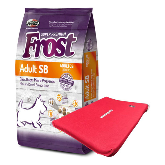 Comida Perro Frost Adult Sb Raza Pequeña 14kg +1kg + Regalos