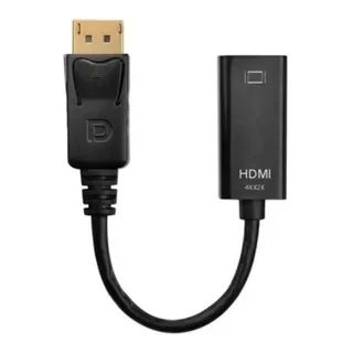 Convertidor Adaptador Dp Displayport Macho A Hdmi Hembra 4k