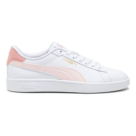 Zapatillas Puma Mujer Smash 3.0 L 390987 12 Blanco