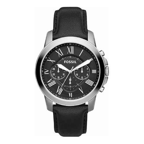 Reloj Fossil Caballero Fs4812 Negro
