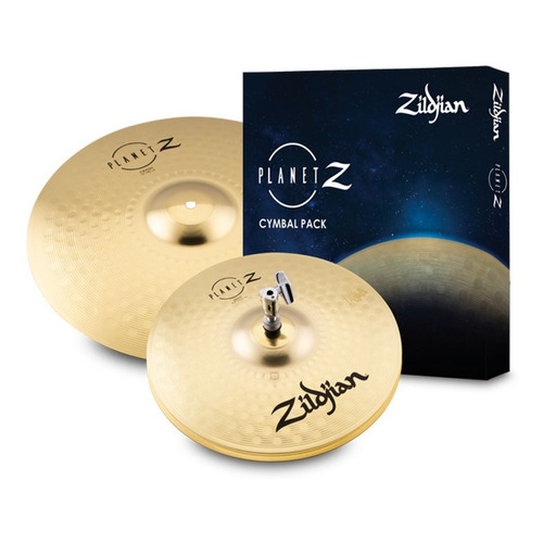 Kit de platillos Zildjian Planet Z Launch Pack Zp1316 13hh+16cr