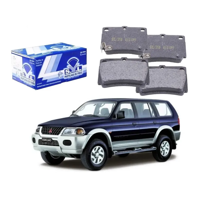 Pastilha Freio Traseira Syl Pajero Sport 3.2 1998 A 2004