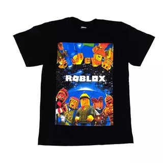 Camisetas Estampadas Niño Comics Videojuegos Roblox