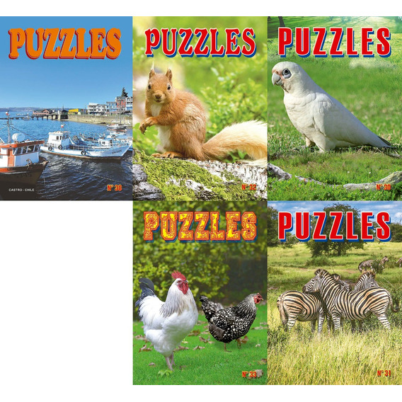 Puzzles Pack 5 Revistas