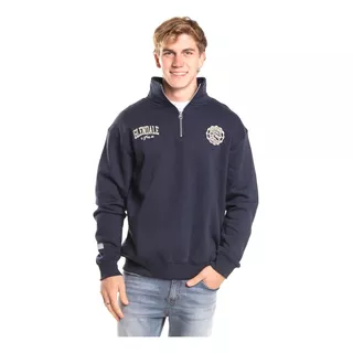 Buzo Frisa Rusty Glendale 1/4 Zip Relaxed 2302-shop Oficial-