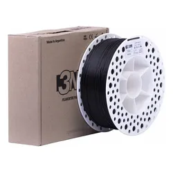 Filamento 3D PLA+ 3nMax 1.75mm Negro 1kg Impresora 3D