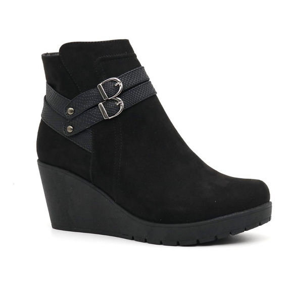 Botin De Dama Ariana Is22-1012 Negro