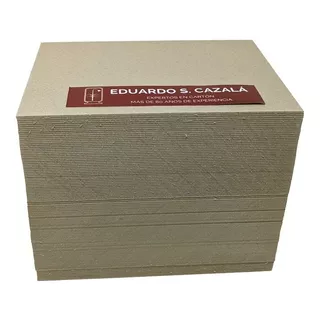 Cartón Tapa Cuaderno - A5 - 15 X 21 - Espesor 1,5mm 100u