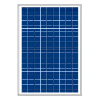 Panel Solar Plm-040-p-36 40w Paneles Solares Fema Color Azul