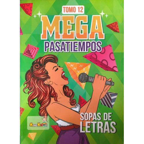 Megapasatiempos Tomo # 12 Sopa De Letras, De Vários. Editorial Kingkolor, Tapa Tapa Blanda En Español