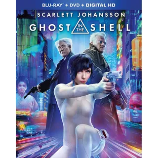 Blu-ray + Dvd Ghost In The Shell / Vigilante Del Futuro (2017)
