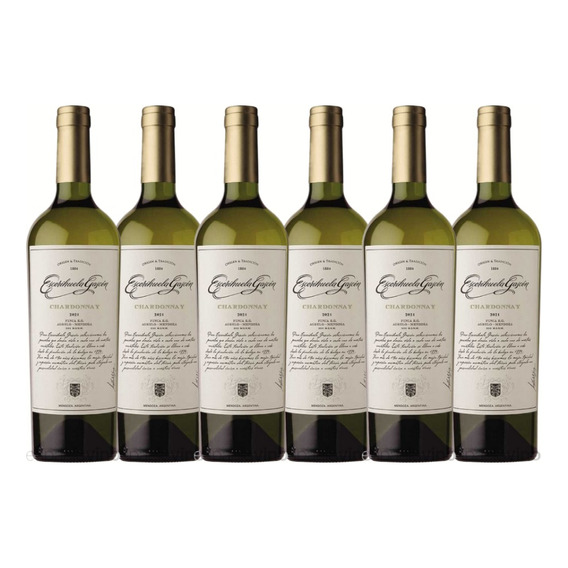 Vino Escorihuela Gascon Chardonnay 750ml X6