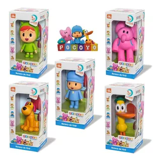 Kit Com 5 Bonecos Turma Do Pocoyo Cardoso