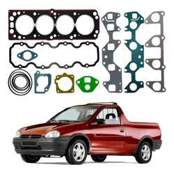  Jogo Junta Cabeçote Sabo Corsa Pick Up 1.6 8v 1994 A 2003