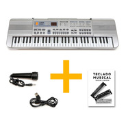 Organo Piano Teclado Musical Infantil Microfono Mq813 Usb