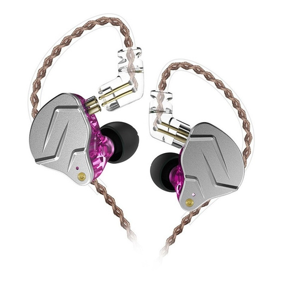 Audífonos in-ear KZ ZSN Pro Standard purple (Sin micrófono)