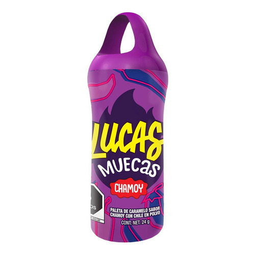 Dulce Lucas Muecas Chamoy 1 Pieza 24g