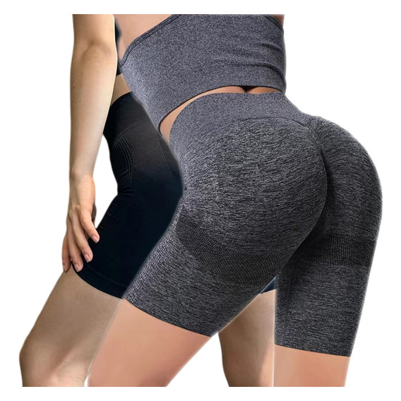 Short Deportivo De Súper Calidad Para Gimnasio, 2 Piezas