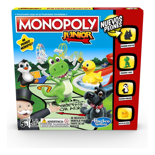 Juego De Mesa Monopoly Junior - Hasbro