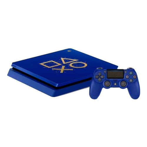 Sony PlayStation 4 Slim 1TB Days of Play Limited Edition  color azul
