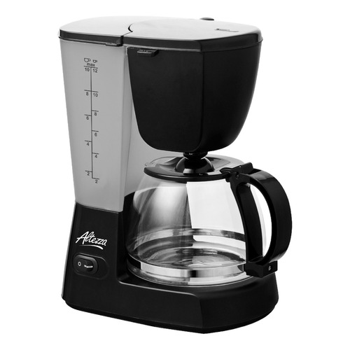 Cafetera Electrica Altezza 12tzs Negra Color Negro 110V