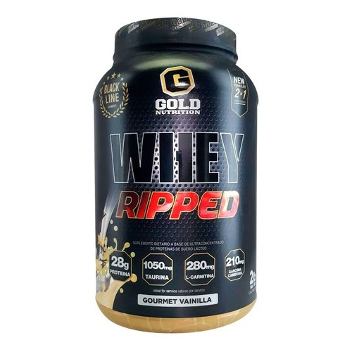 Whey Ripped 2lbs Gold Nutrition Proteina Con Matrix Fat Burn