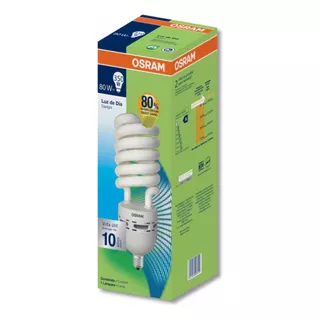 Foco Osram Ahorrador Espiral 80w Dulux 5200lumenes