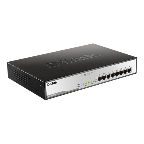 Switch Dgs-1008mp 8-port 10/100/1000 Gigabit Ethernet Ports