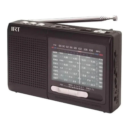 Radio Portatil Irt Am/fm/sw/usb/msd 9 Bandas / Tecnocenter