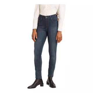 Jean Mujer Levi's 721 High Rise Skinny Performance Blue